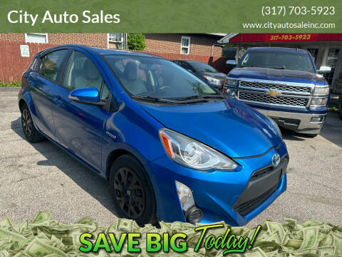 2015 Toyota Prius c for sale at City Auto Sales in Indianapolis IN