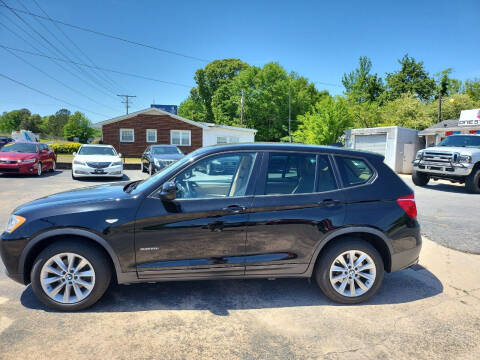 2013 BMW X3 for sale at One Stop Auto Group in Anderson SC