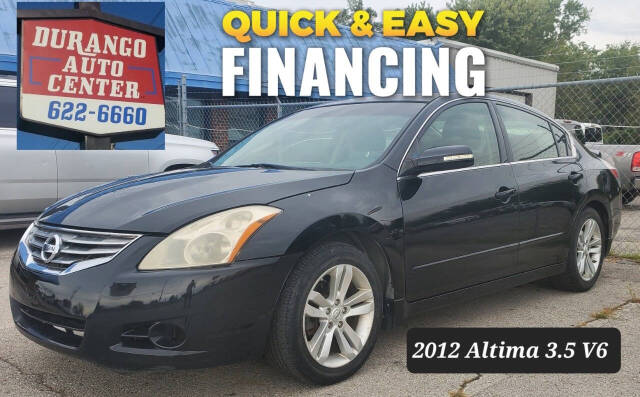 2012 Nissan Altima for sale at DURANGO AUTO CENTER LLC in Tulsa, OK