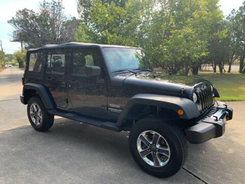 2013 Jeep Wrangler Unlimited for sale at TROPHY MOTORS in New Braunfels TX