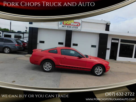 2007 Ford Mustang for sale at Pork Chops Truck and Auto in Cheyenne WY