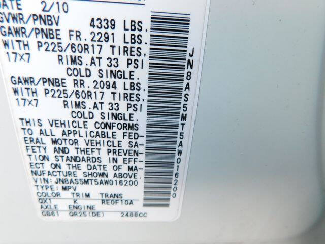 2010 Nissan Rogue S Krom