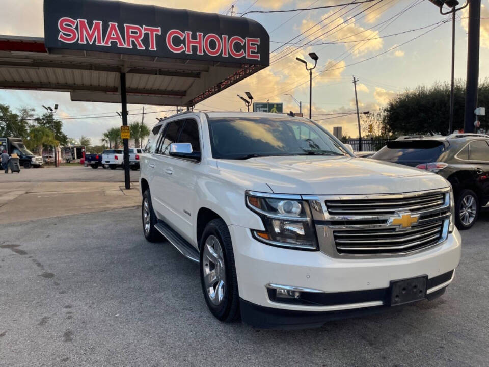 2015 Chevrolet Tahoe for sale at SMART CHOICE AUTO in Pasadena, TX