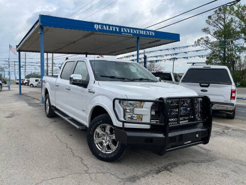 2017 Ford F-150 for sale at Quality Investments in Tyler TX