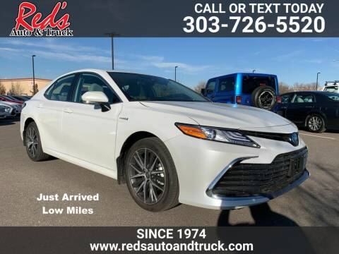 2021 Toyota Camry Hybrid for sale at Red's Auto and Truck in Longmont CO