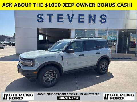 2024 Ford Bronco Sport for sale at STEVENS FORD in Enid OK