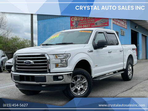 2016 Ford F-150 for sale at Crystal Auto Sales Inc in Nashville TN