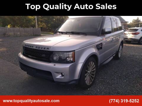 2012 Land Rover Range Rover Sport for sale at Top Quality Auto Sales in Westport MA