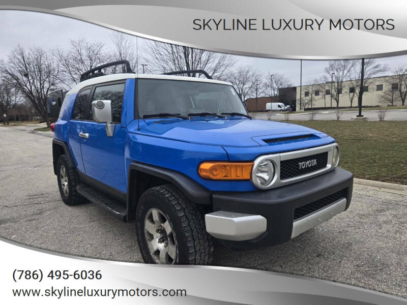 2007 Toyota FJ Cruiser for sale at Skyline Luxury Motors in Buffalo Grove IL