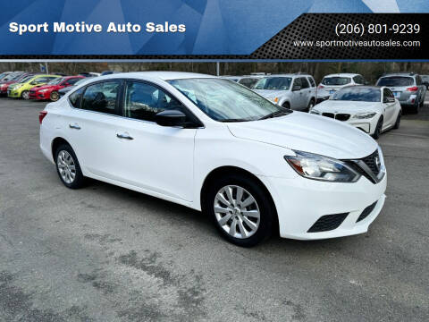 2019 Nissan Sentra for sale at Sport Motive Auto Sales in Seattle WA