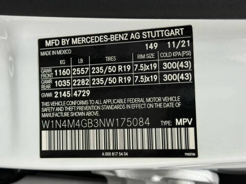 2022 Mercedes-Benz GLB GLB 250