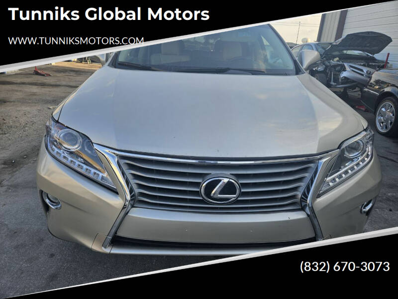 2013 Lexus RX 350 for sale at Tunniks Global Motors in Houston TX