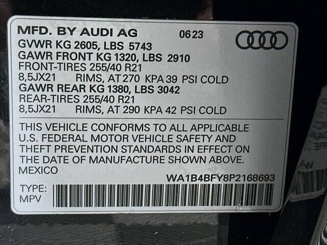 2023 Audi SQ5 3.0T quattro Premium Plus