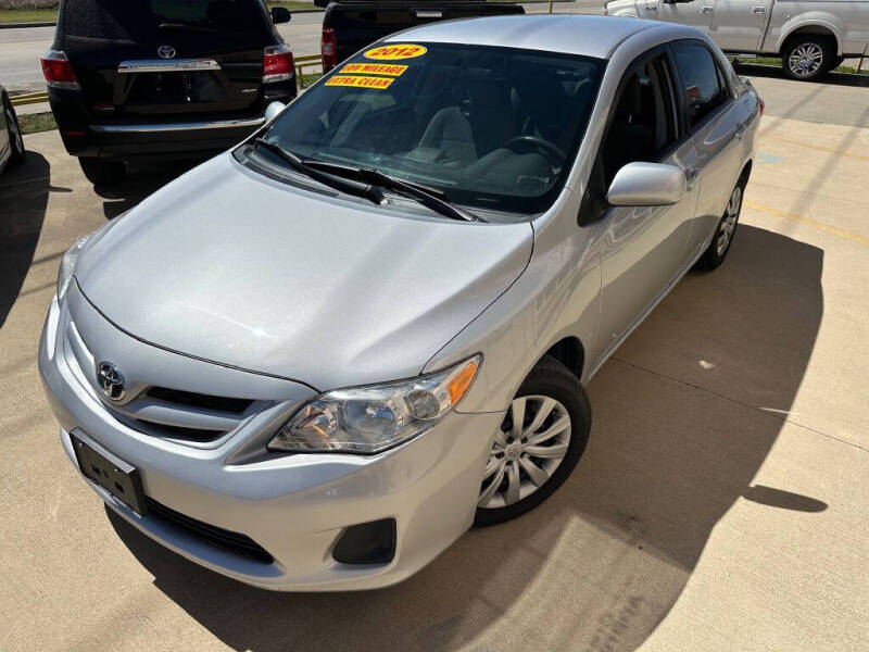 2012 Toyota Corolla for sale at Raj Motors Sales in Greenville TX