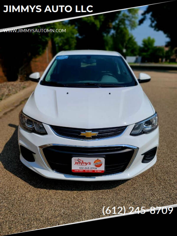 2017 Chevrolet Sonic for sale at JIMMYS AUTO LLC in Burnsville MN