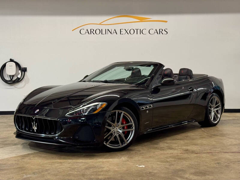 2018 Maserati GranTurismo for sale at Carolina Exotic Cars & Consignment Center in Raleigh NC