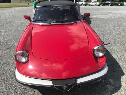 1988 Alfa Romeo Spider for sale at J Wilgus Cars in Selbyville DE