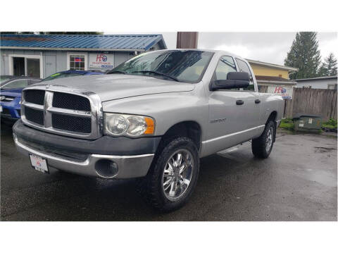2005 Dodge Ram 1500 for sale at H5 AUTO SALES INC in Federal Way WA