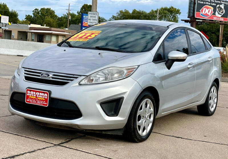 2013 Ford Fiesta for sale at SOLOMA AUTO SALES in Grand Island NE