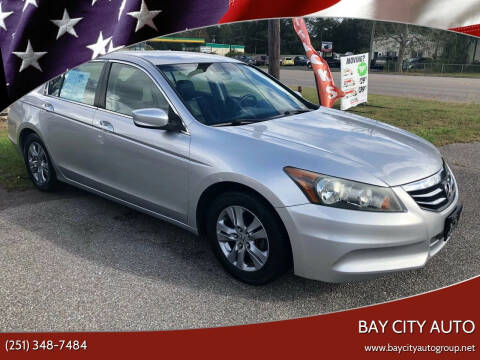 2011 Honda Accord for sale at Bay City Auto's in Mobile AL