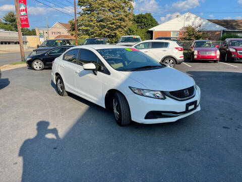 2015 Honda Civic for sale at Roy's Auto Sales in Harrisburg PA