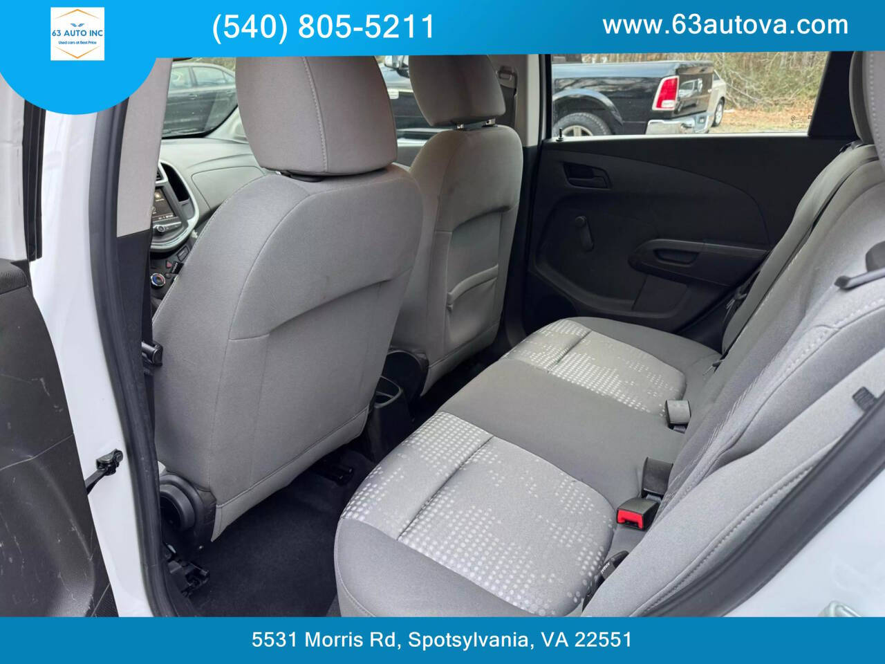 2019 Chevrolet Sonic for sale at 63 Auto Inc in Spotsylvania, VA