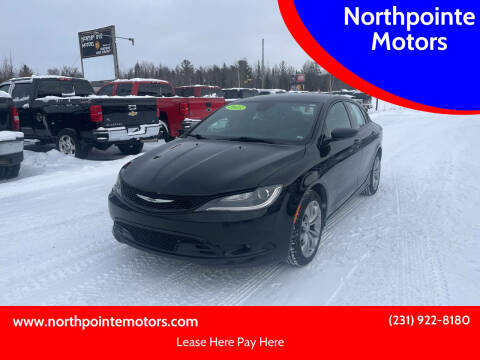 2015 Chrysler 200 for sale at Northpointe Motors in Kalkaska MI