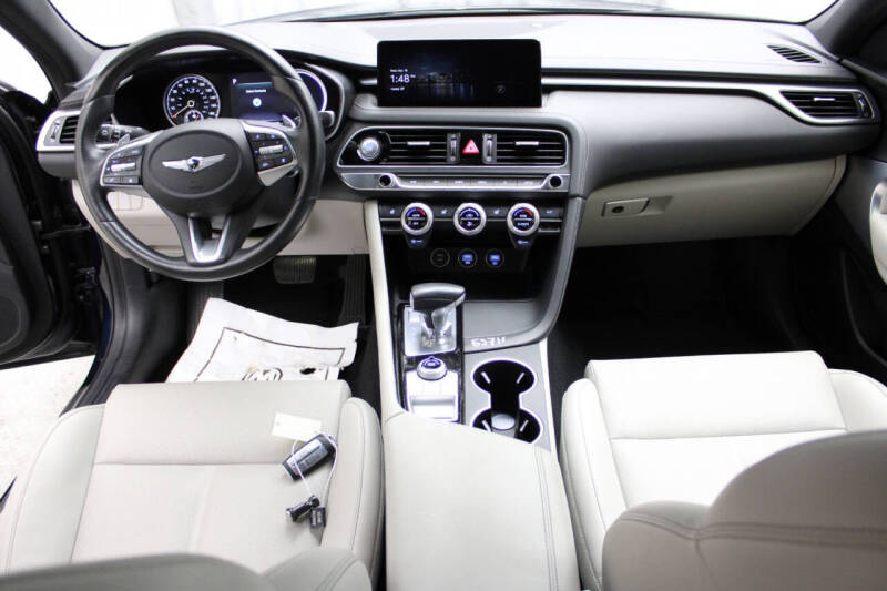 Used 2023 GENESIS G70 Standard with VIN KMTG34TA1PU125045 for sale in Natchez, MS
