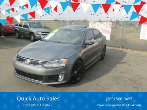 2014 Volkswagen Jetta for sale at Quick Auto Sales in Ceres CA