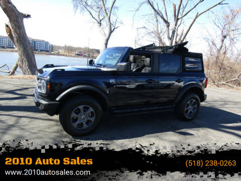 2021 Ford Bronco for sale at 2010 Auto Sales in Troy NY