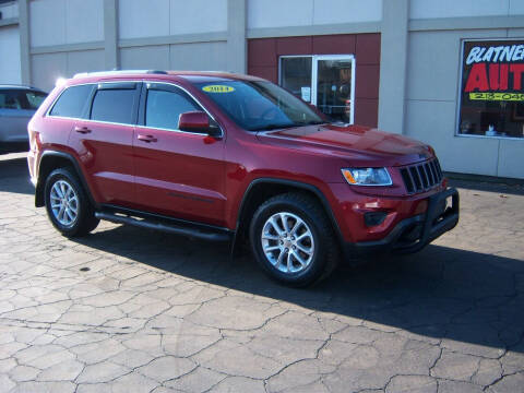 2014 Jeep Grand Cherokee for sale at Blatners Auto Inc in North Tonawanda NY