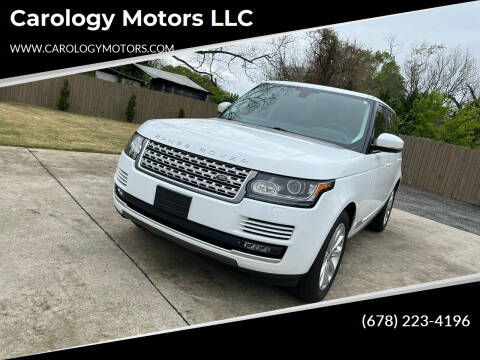 2013 Land Rover Range Rover for sale at Carology Motors LLC in Marietta GA