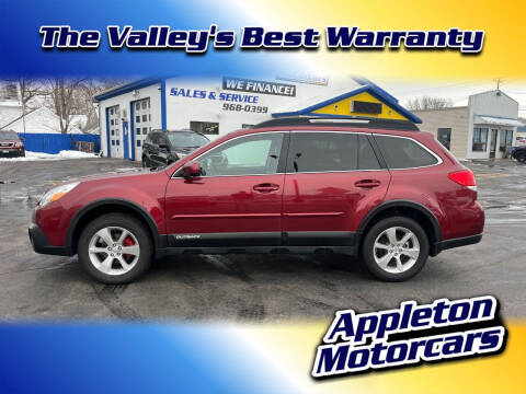 2014 Subaru Outback for sale at Appleton Motorcars Sales & Service in Appleton WI