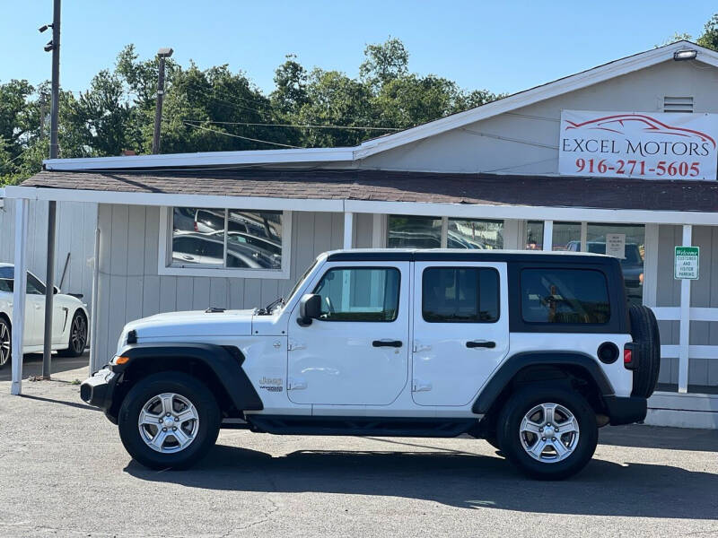 Used 2018 Jeep All-New Wrangler Unlimited Sport S with VIN 1C4HJXDG4JW234205 for sale in Sacramento, CA