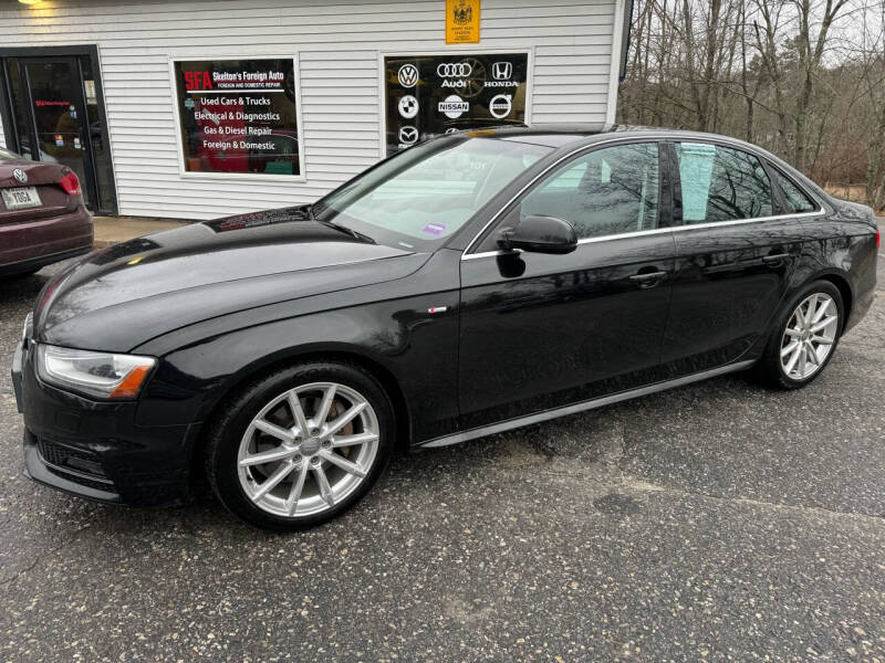 Used 2015 Audi A4 Premium Plus with VIN WAUFFAFL8FN005830 for sale in Bath, ME