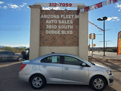 2016 Chevrolet Sonic for sale at ARIZONA FLEET IM in Tucson AZ