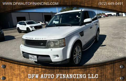 2011 Land Rover Range Rover Sport for sale at DFW AUTO FINANCING LLC in Dallas TX