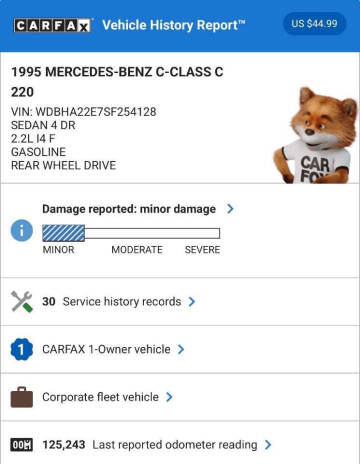 1995 Mercedes-Benz C-Class C 220