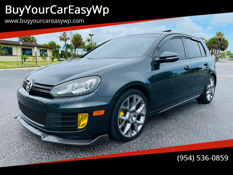 2013 Volkswagen GTI for sale at BuyYourCarEasyWp in West Park FL