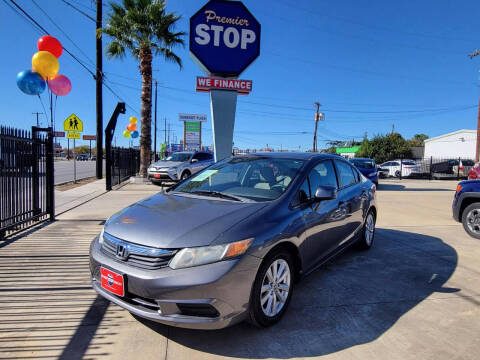 2012 Honda Civic for sale at PREMIER STOP MOTORS LLC in San Antonio TX