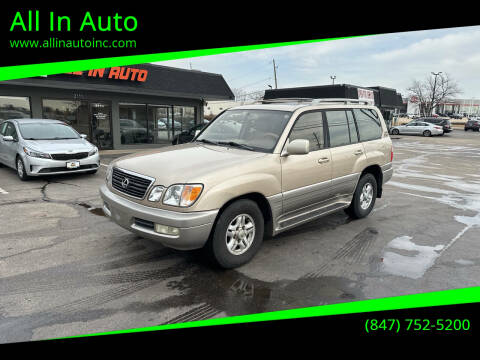 1998 Lexus LX 470 for sale at All In Auto in Palatine IL