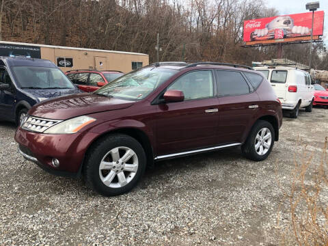 2006 Nissan Murano for sale at Compact Cars of Pittsburgh in Pittsburgh PA