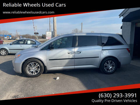 2011 Honda Odyssey for sale at Reliable Wheels Used Cars in West Chicago IL