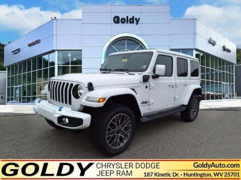 2023 Jeep Wrangler Unlimited for sale at Goldy Chrysler Dodge Jeep Ram Mitsubishi in Huntington WV