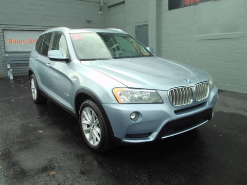 2013 BMW X3 for sale at Small Town Auto Sales Inc. in Hazleton PA