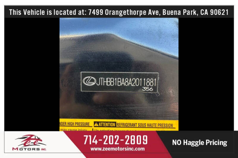 2010 Lexus HS 250h Premium