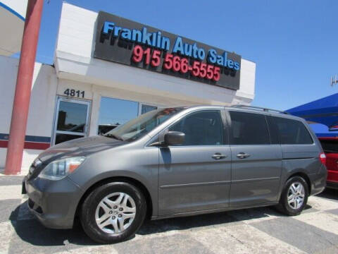 2007 Honda Odyssey for sale at Franklin Auto Sales in El Paso TX