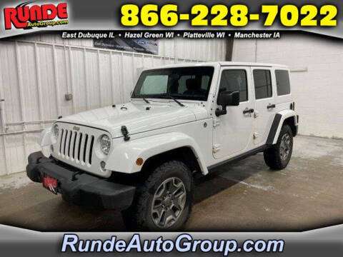 2015 Jeep Wrangler Unlimited for sale at Runde PreDriven in Hazel Green WI