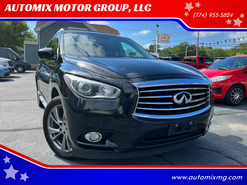 2014 Infiniti QX60 for sale at AUTOMIX MOTOR GROUP, LLC in Swansea MA