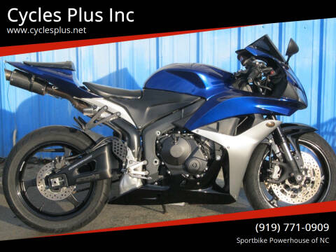 2009 Honda CBR600RR for sale at Cycles Plus Inc in Garner NC